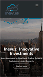 Mobile Screenshot of inevus.com